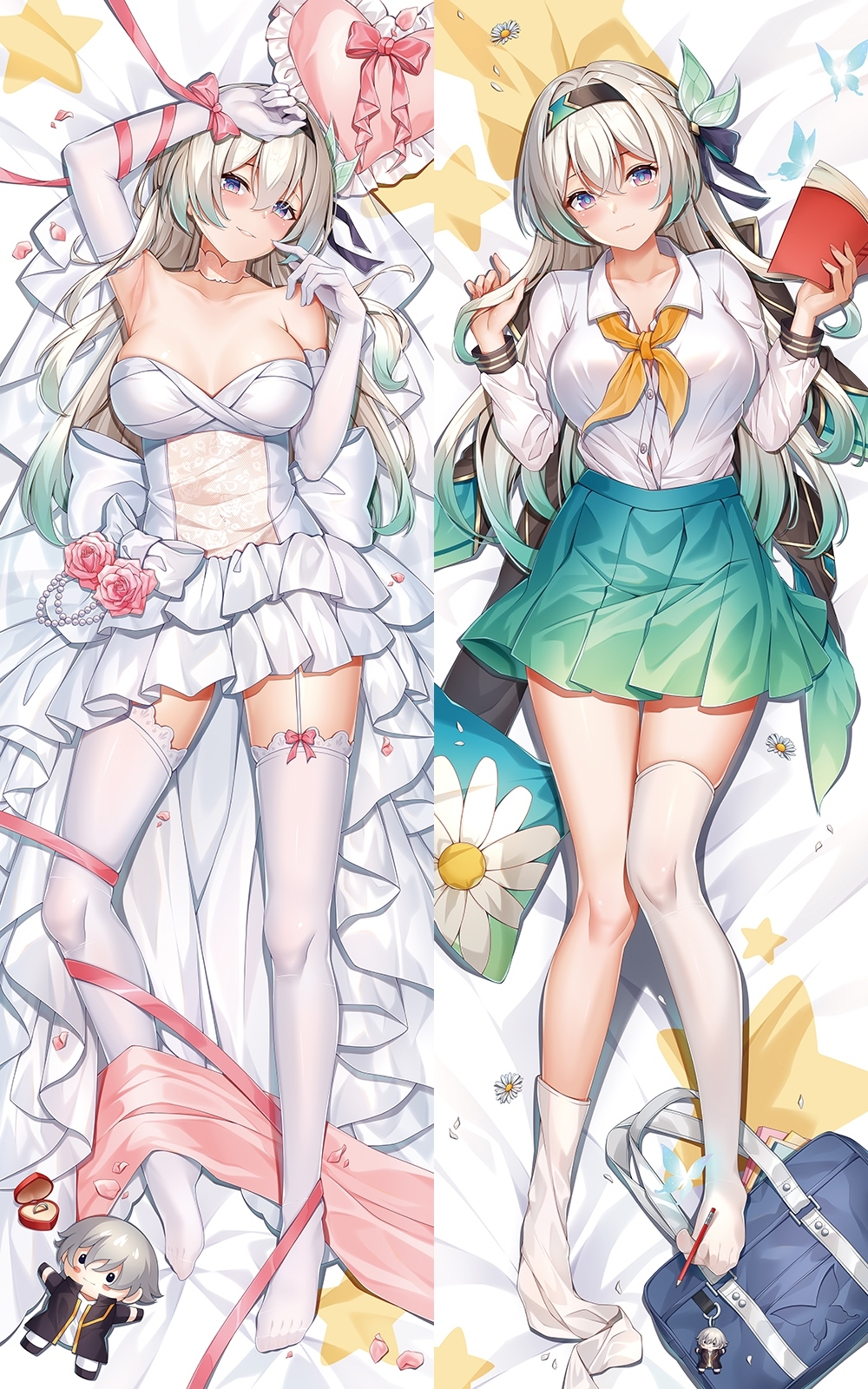 Honkai: Star Rail Firefly Anime Dakimakura Pillow Cover