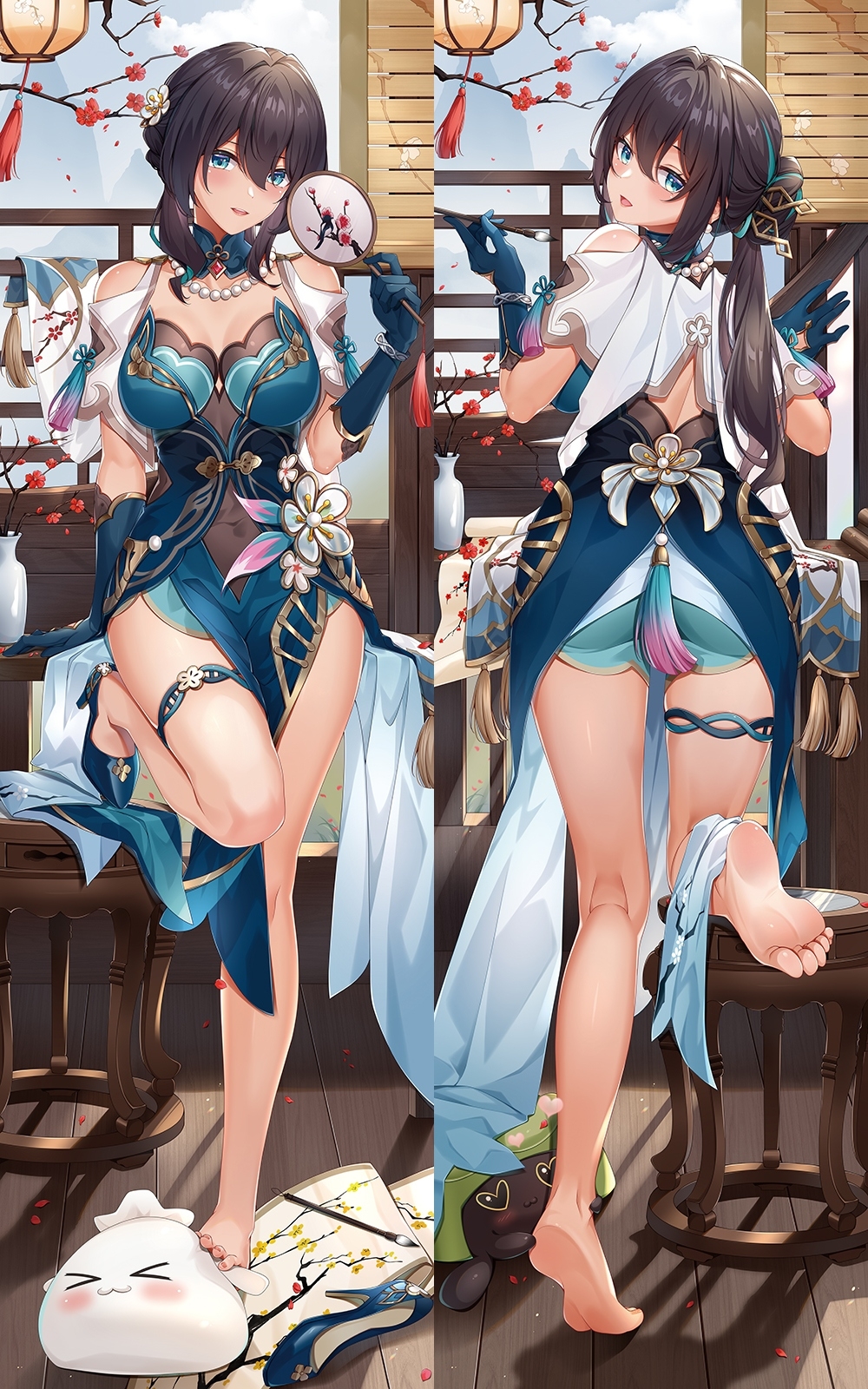 Honkai: Star Rail Ruan Mei Anime Dakimakura Pillow Cover