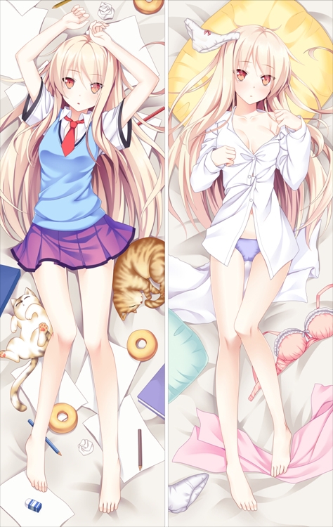 The Pet Girl of Sakurasou Shiina Mashiro Anime Dakimakura Pillow Cover