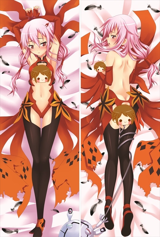 Guilty Crown Inori Yuzuriha Anime Dakimakura Pillow Cover