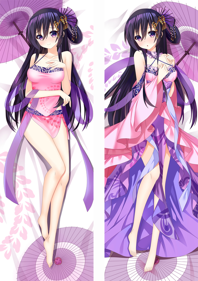 Date A Live Yatogami Tōka Princess Anime Dakimakura Pillow Cover H3921-A
