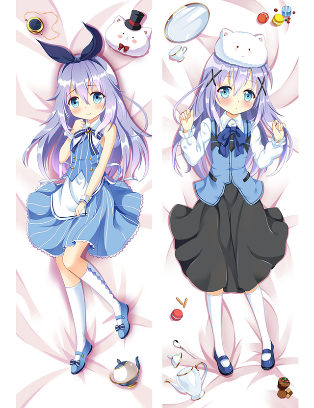 Is The Order A Rabbit? Chino Anime Dakimakura Pillow Cover