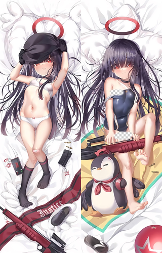 Blue Archive JTF Mob-chan Anime Dakimakura Body Pillow Cover