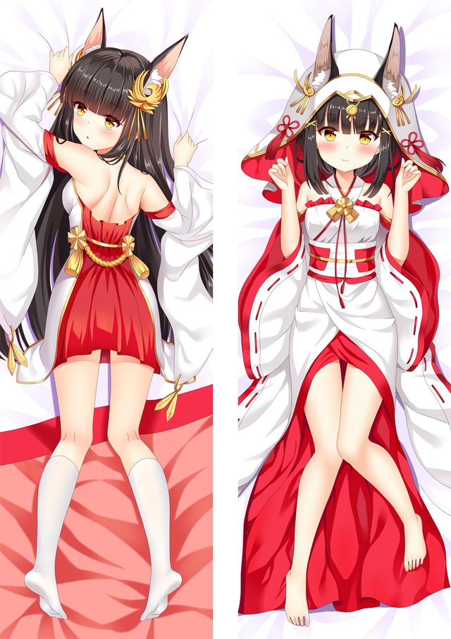 Azur Lane Nagato Anime Dakimakura Pillow Cover