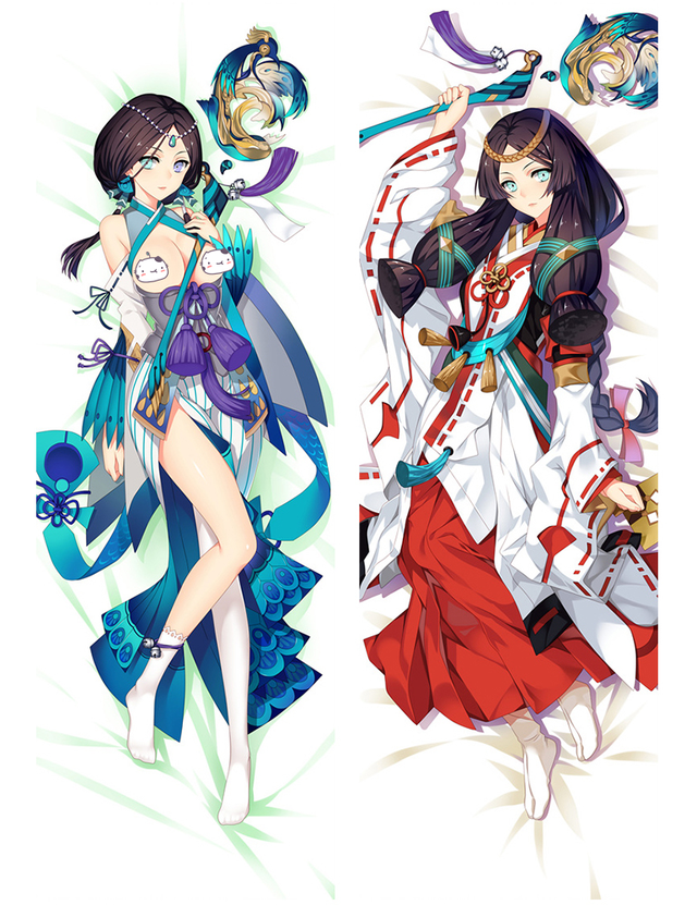 Onmyouji Yao Bikuni Anime Dakimakura Pillow Cover