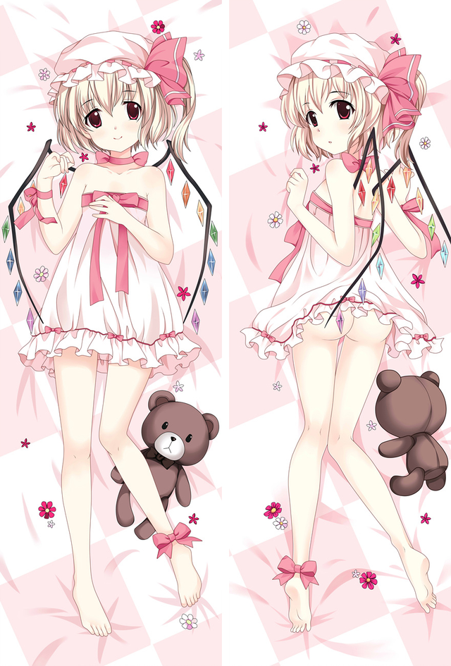 Touhou Project Flandre Scarlet Anime Dakimakura Pillow Case