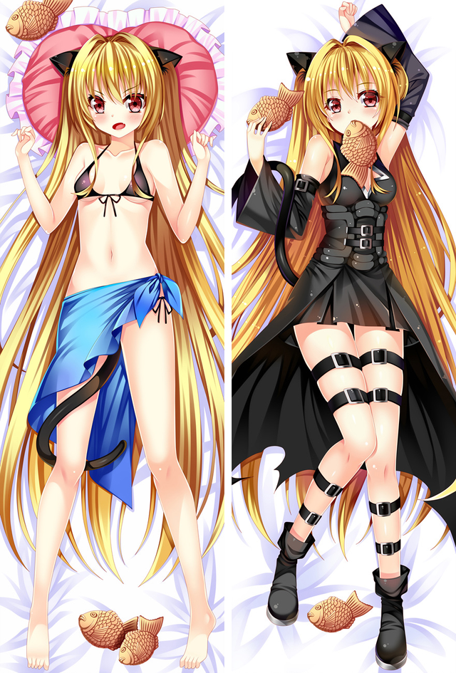 To Love-Ru Golden Darkness Yami Anime Dakimakura Pillow Case