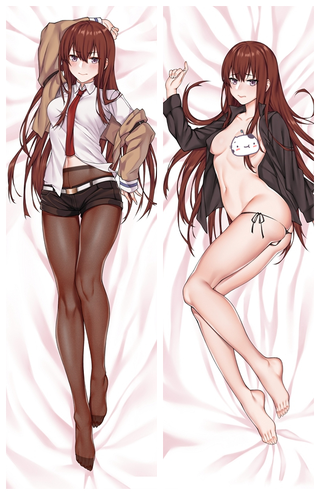Steins;Gate Kurisu Makise Anime Dakimakura Body Pillow Cover