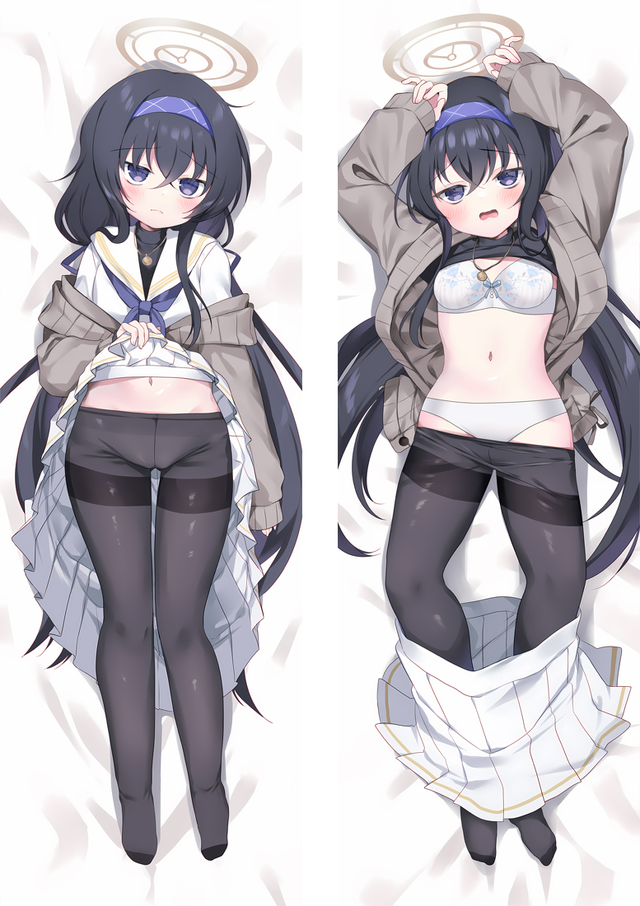 Blue Archive Kozeki Ui Anime Dakimakura Body Pillow Cover