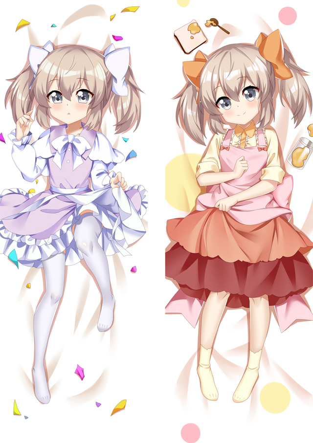 If It's for My Daughter, I'd Even Defeat a Demon Lord Latina Anime Dakimakura Pillow Cover H3987-A