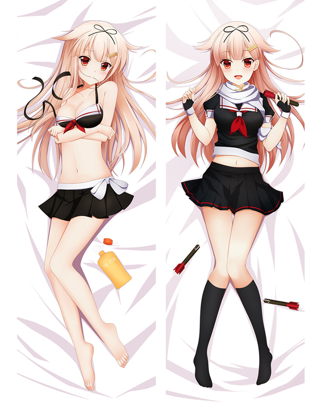 Kantai Collection Yūdachi Anime Dakimakura Pillow Cover