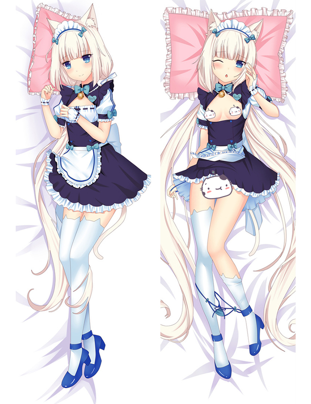 Nekopara Vanilla Anime Dakimakura Pillow Cover