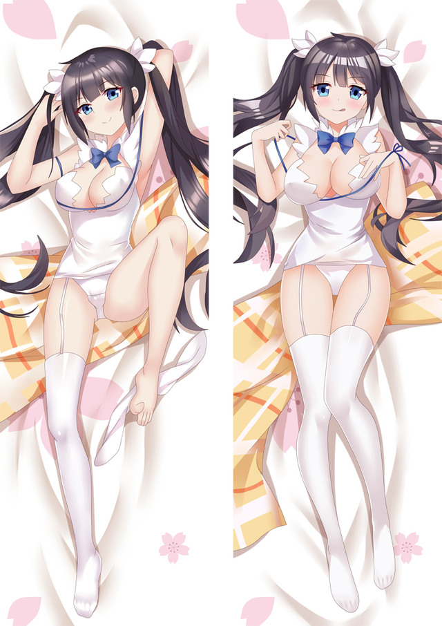 Is It Wrong to Try to Pick Up Girls in a Dungeon? Hestia Danmachi Anime Dakimakura Body Pillow Cover