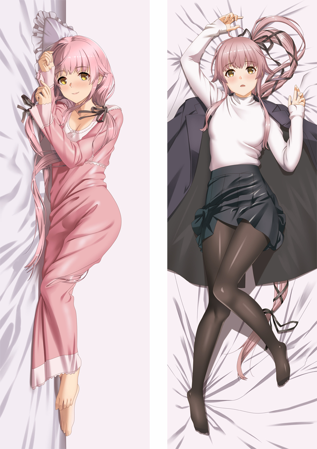 Kantai Collection Yura Anime Dakimakura Pillow Cover