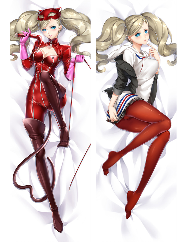 Persona 5 Anne Takamaki Panther Anime Dakimakura Hugging Pillow Cover