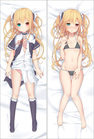 Artist Motoko Nishihara Yui Tokuno Anime Dakimakura Pillow Cover