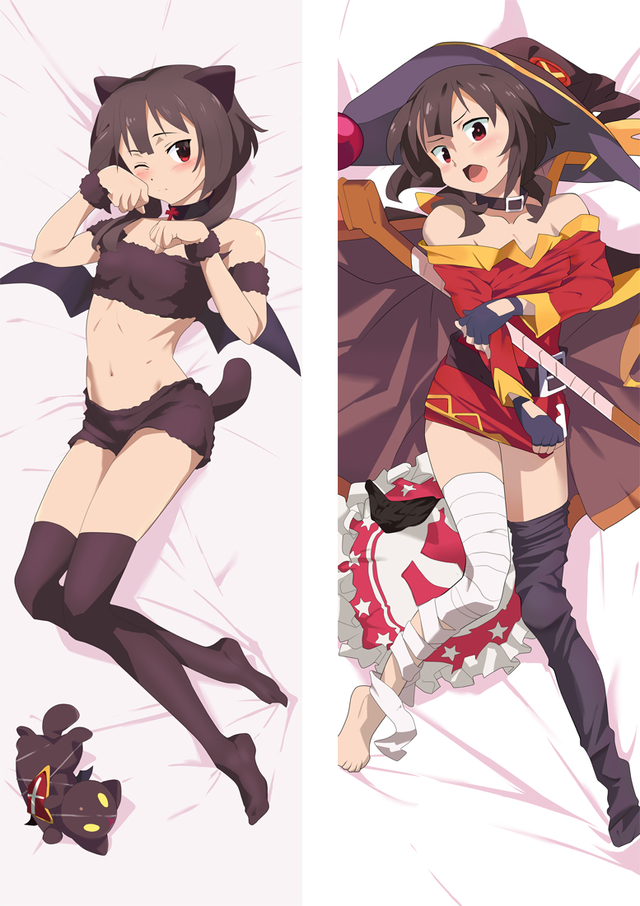 Konosuba: God`s Blessing on This Wonderful World! Megumin Anime Dakimakura Pillow Cover
