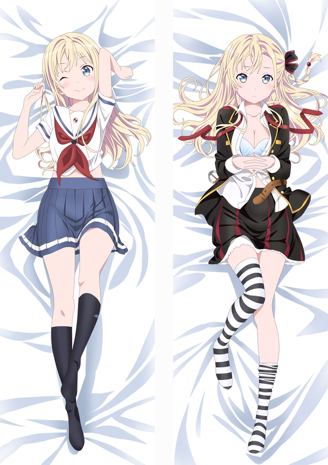 High School Fleet Wilhelmina Braunschweig Ingenol Friedeburg Anime Dakimakura Pillow Cover
