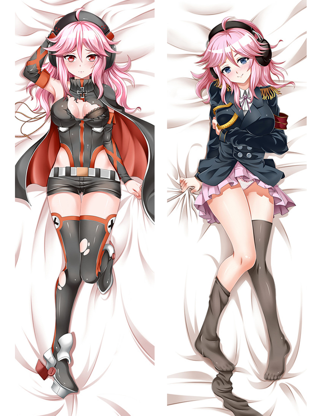 New Anime Dakimakura Warship Girls/Battleship Girl R Tilpitts Dakimakura Cover