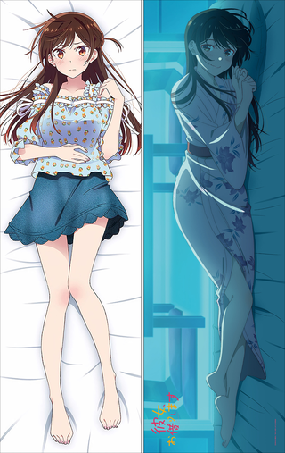 Kanojo, Okarishimasu Mizuhara Chizuru Anime Dakimakura Body Pillow Cover