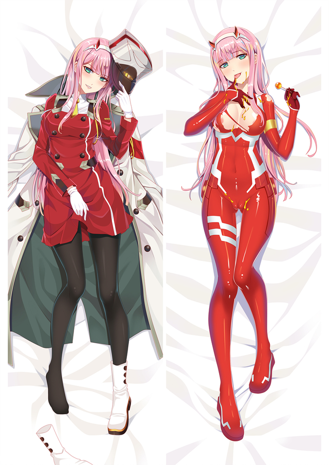 Darling in the Franxx Zero Two 002 Anime Dakimakura Pillow Cover