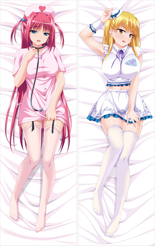 Fukubiki! Triangle Shinonome Miharu Anime Dakimakura Pillow Cover
