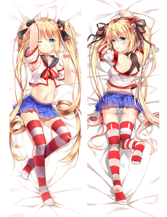 New Anime Battleship Girls Andrea Doria-class battleship Dakimakura Body Pillow Case