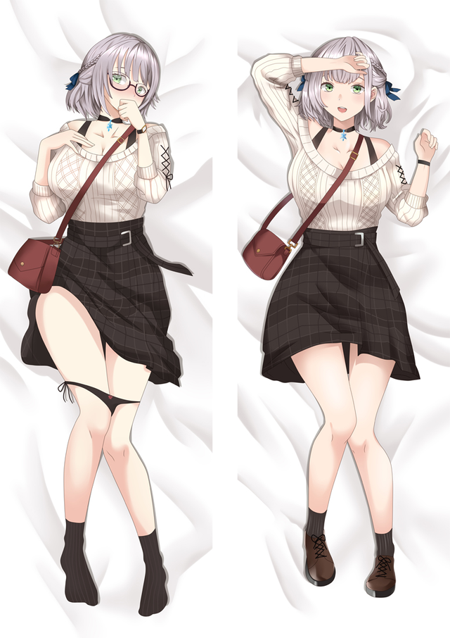 Virtual Youtuber Shirogane Noel Anime Dakimakura Body Pillow Cover