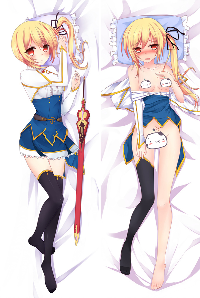 Undefeated Bahamut Chronicle Lisesharte Atismata Anime Dakimakura Pillow Cover