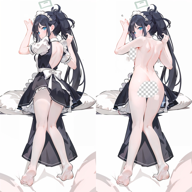 Blue Archive Aris Anime Dakimakura Body Pillow Cover