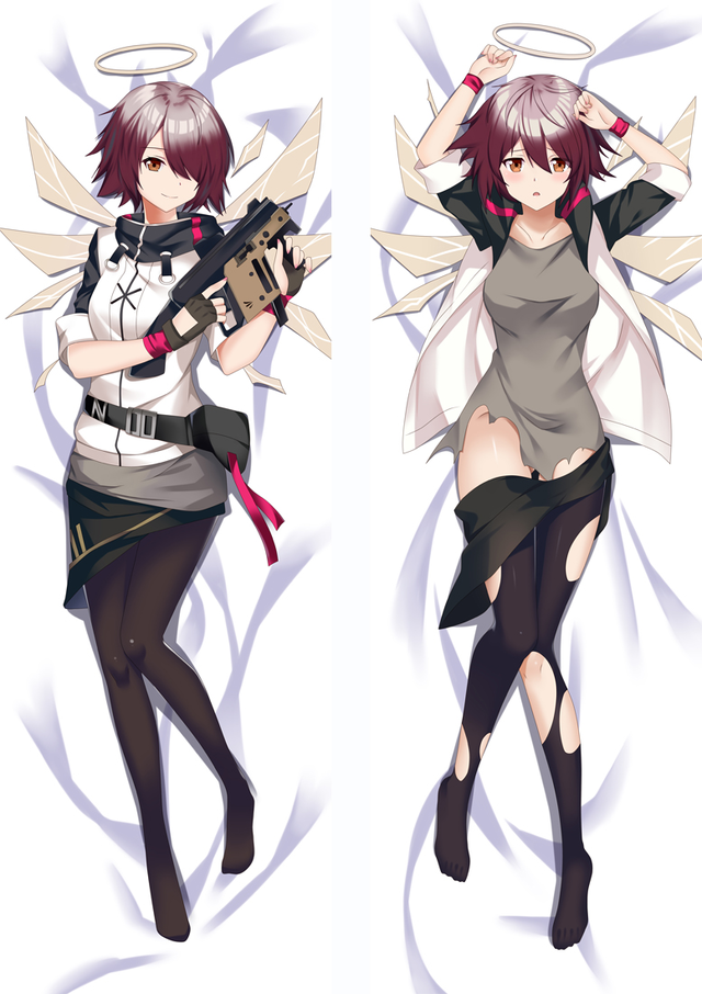Arknights Exusiai Anime Dakimakura Pillow Cover