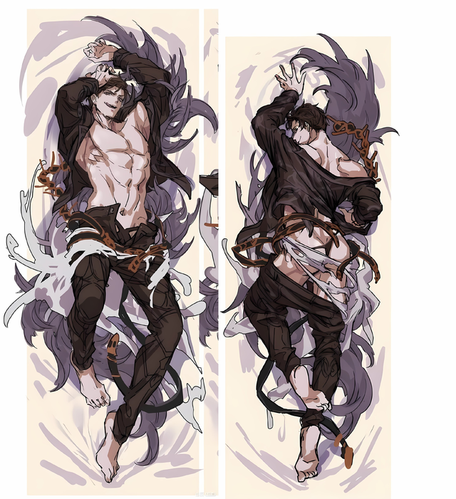 Granblue Fantasy Belial Anime Dakimakura Body Pillow Cover