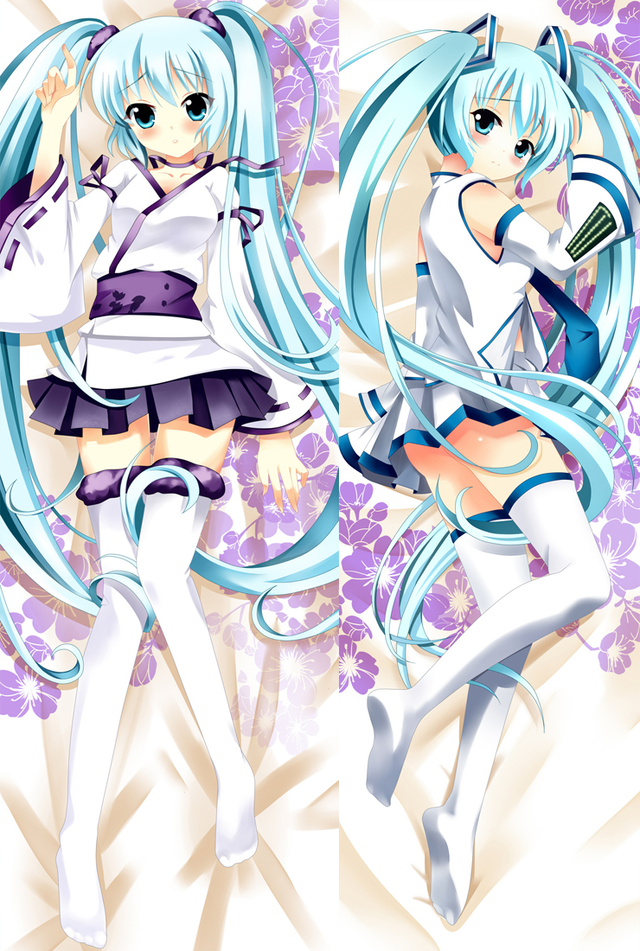 Vocaloid Hatsune Miku Anime Dakimakura Pillow Case Cover