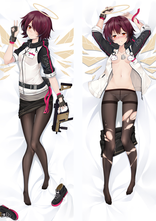 Arknights Exusiai Anime Dakimakura Pillow Cover