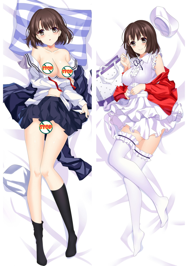 Saekano: How to Raise a Boring Girlfriend Katou Megumi Anime Dakimakura Pillow Cover