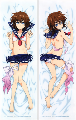 Magical Girl Lyrical Nanoha material-S Anime Dakimakura Pillow Cover