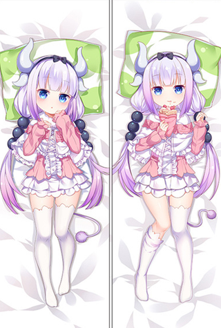 Miss Kobayashi's Dragon Maid Kanna Chan Anime Dakimakura Pillow Cover