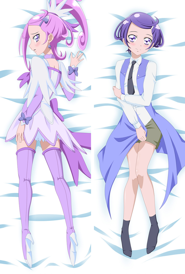 Glitter Force Doki Doki Mackenzie Kenzaki Cure Sword Anime Dakimakura Pillow Case