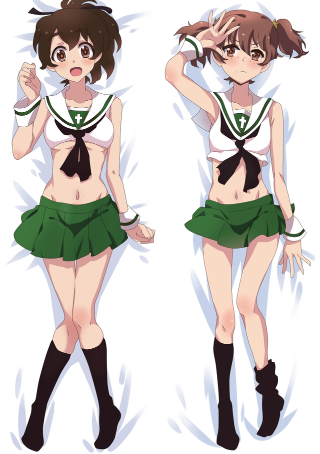 Girls und Panzer Momo Kawashima Anime Dakimakura Pillow Cover