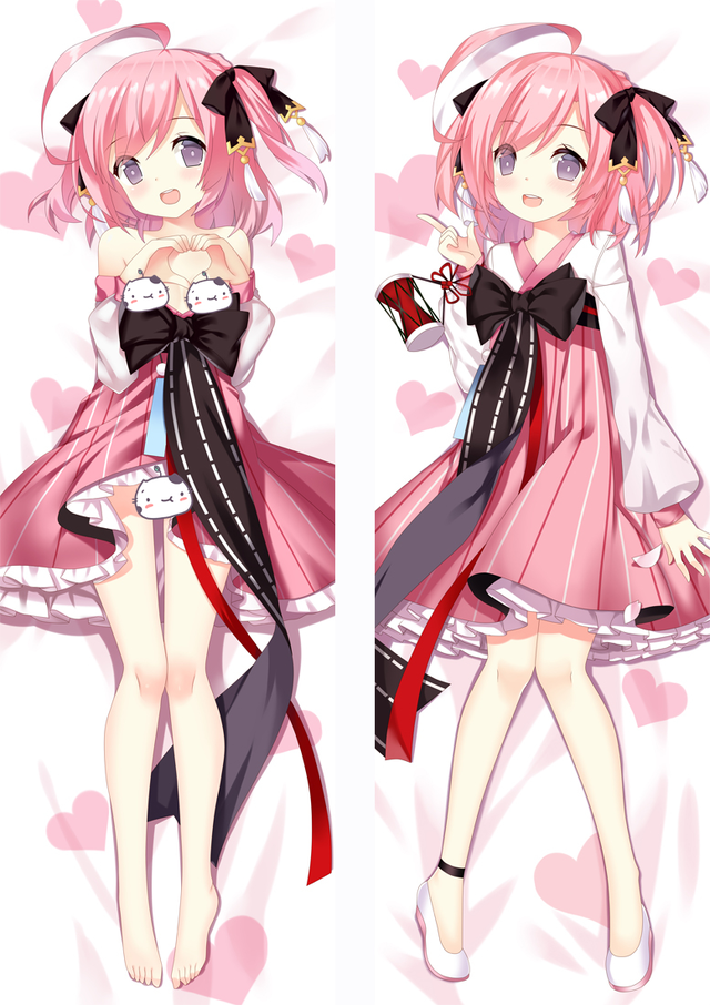 Azur Lane Saratoga Anime Dakimakura Pillow Cover H3950-B