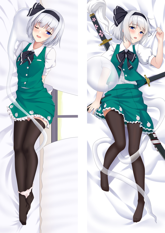 Touhou Project Konpaku Youmu Anime Dakimakura Body Pillow Cover