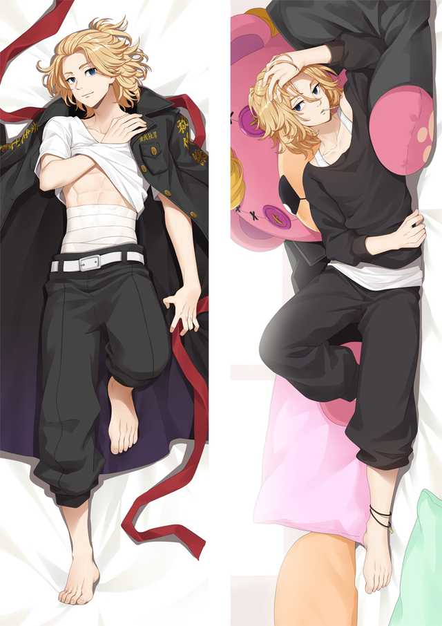 Tokyo Revengers Manjiro Sano Anime Dakimakura Body Pillow Cover