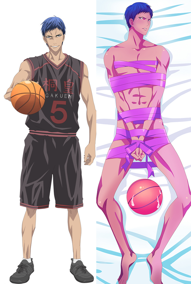 Kuroko's Basketball Daiki Aomine Anime Dakimakura Pillow Case