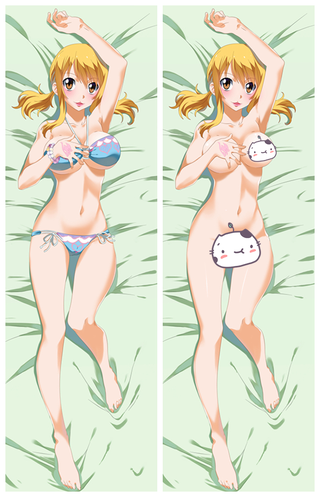 Fairy Tail Lucy Heartfilia Anime Dakimakura Body Pillow Cover
