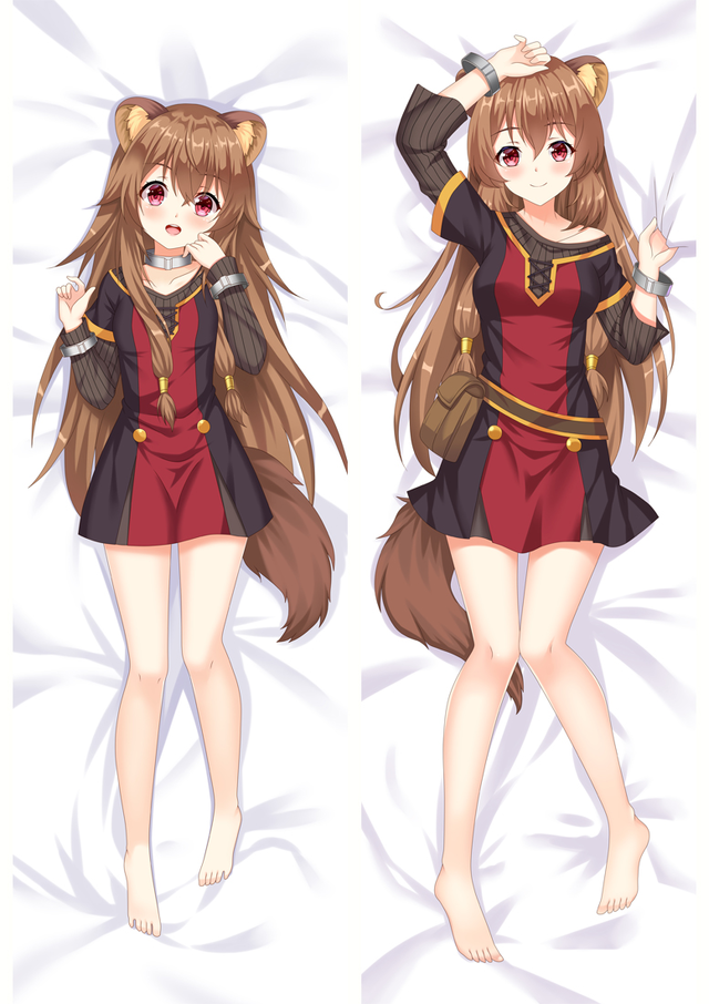 The Rising of the Shield Hero Raphthalia Anime Dakimakura Pillow Cover