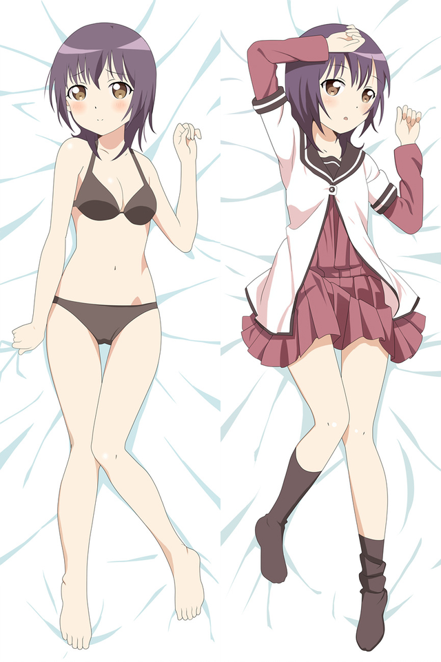 Yuruyuri Yui Funami Anime Dakimakura Pillow Case