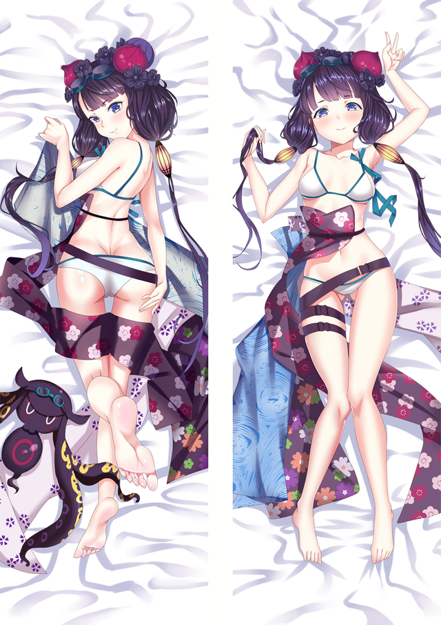 Fate/Grand Order FGO Katsushika Hokusai Anime Dakimakura Pillow Cover
