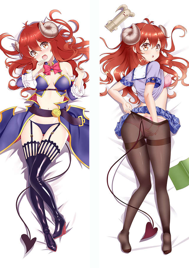 The Demon Girl Next Door Shamiko Shadow Mistress Anime Dakimakura Pillow Cover