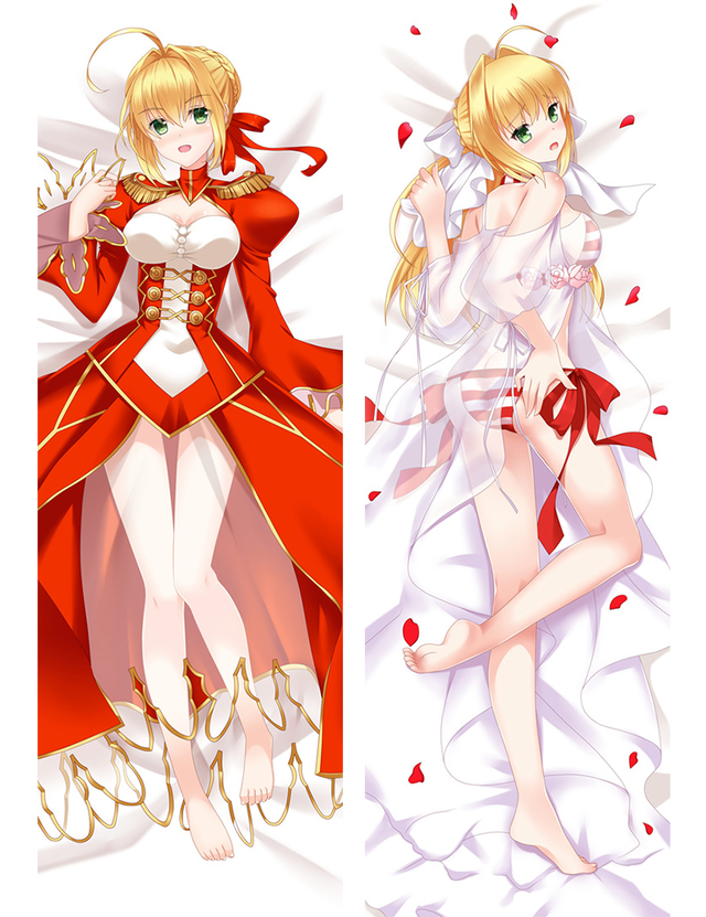 Fate/Grand Order Fate/GO FGO Nero Claudius Anime Dakimakura Pillow Case