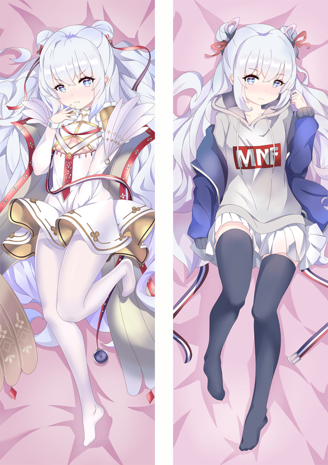 Azur Lane MNF Le Malin Anime Dakimakura Pillow Cover